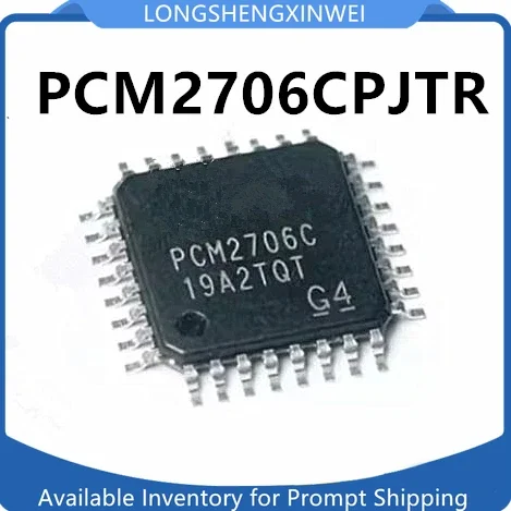 1PCS PCM2706C PCM2706CPJT PCM2706CPJTR QFP32 Audio Digital To Analog Converter Chip Original