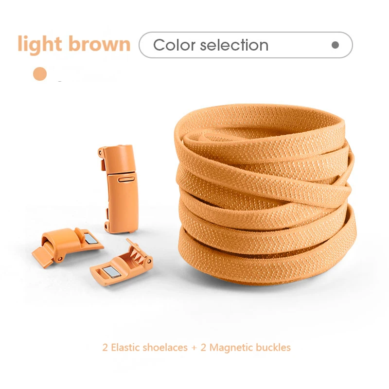 Magnetverschluss-Schnürsenkel ohne Bänder, bunte elastische Schnürsenkel, Sneakers, ohne Krawatte, Schnürsenkel für Kinder und Erwachsene, flache Schnürsenkel, Gummibänder