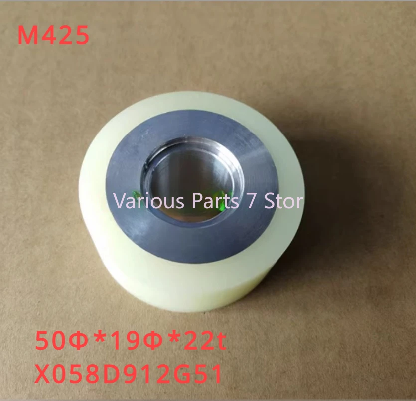 1PCS CNC EDM Wire Cut Urethane Tension Roller M425 X058D912G51 for Mitsubishi EDM Machine Service