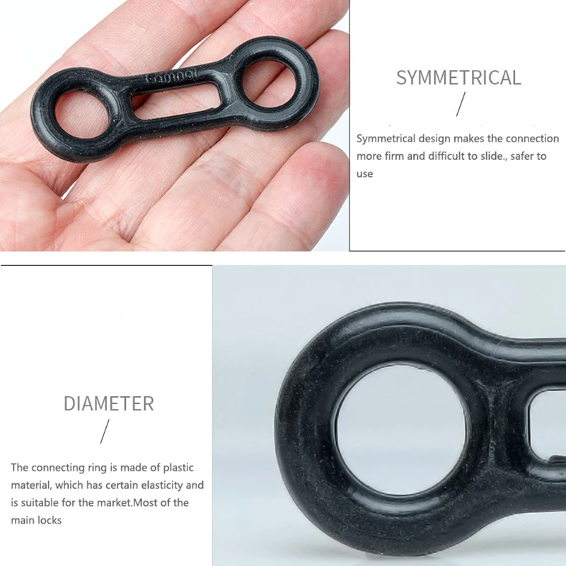 Carabiner Ropes Locking Tools Rigging Fixing Locking Protective Buckle For Mountain Climbing Rock Climbing Outdoor Sport Tool