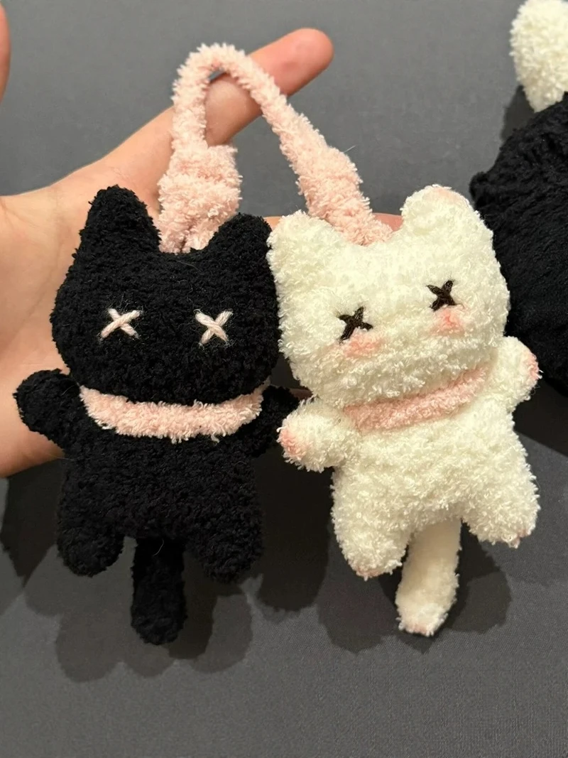kit-de-material-para-chaveiro-de-croche-diy-com-fio-de-pelucia-design-de-gato-pendurado-presente-artesanal-ideal-para-traba