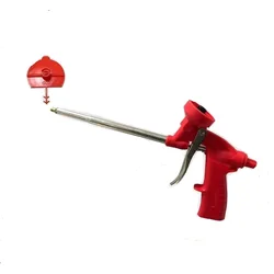 Spray polyurethane foam gun flat fan spray nozzle for PTS