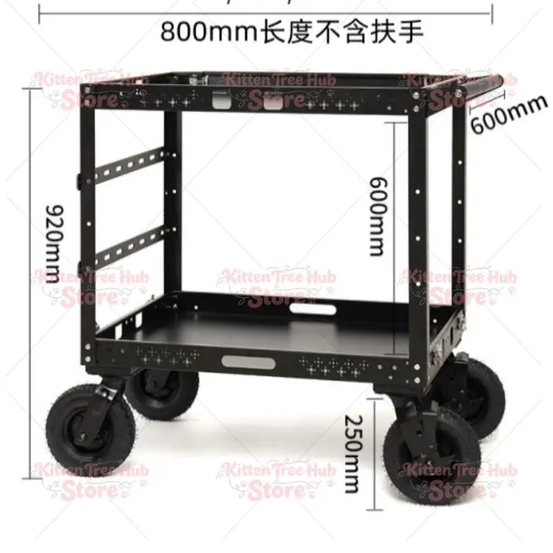 Mobile Director Car Film And Television Equipment Tool Car  Crew Material Storage Multi-layer Heavy-duty Trolley