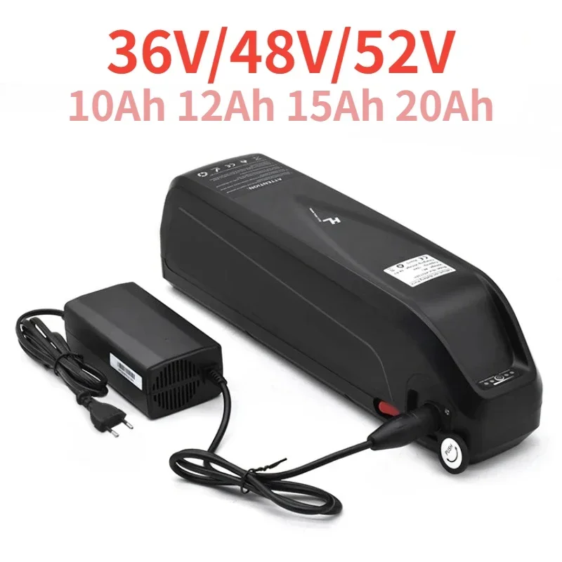 

Aleaivy Hailong 48V Battery 36V 20AH 52V battery pack with 30A BMS 500W 750W 1000W 18650 Battery BBS02 BBS03 BBSHD