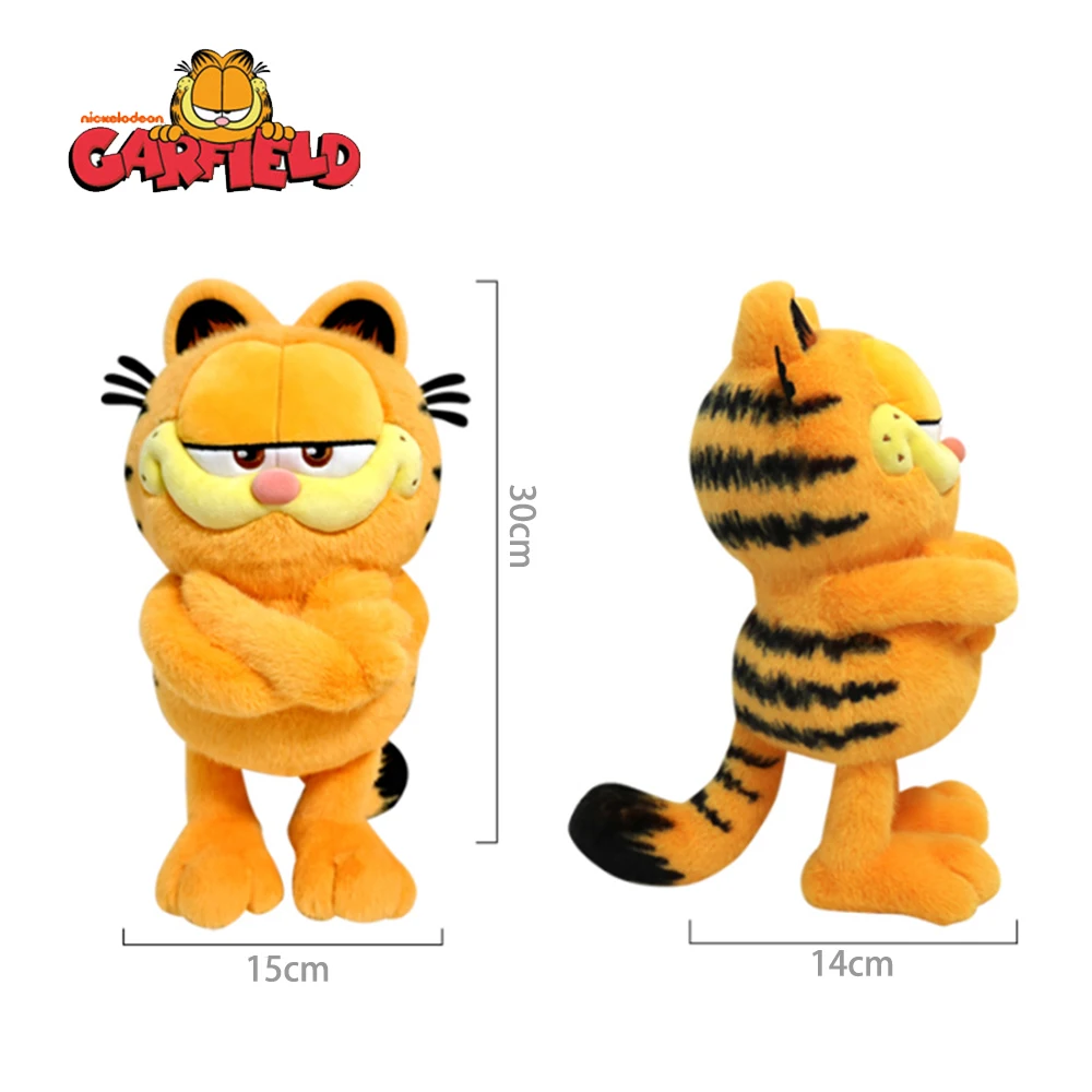 Garfield Odie Dog Original Plush Toy 10-30cm Garfield Cat Teen