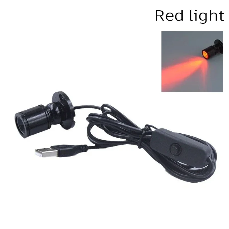LED USB 5V 3W Led Spot Light Opbouw Kast Showcase Teller Sieraden Lamp Draaibare Hoek Plafond Mini spotlight