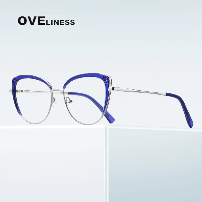 

High Quality Reading Glasses Anti Blue Ray Computer Spectacles Female HD presbyopia Eyeglasses Optical Frame Butterfly