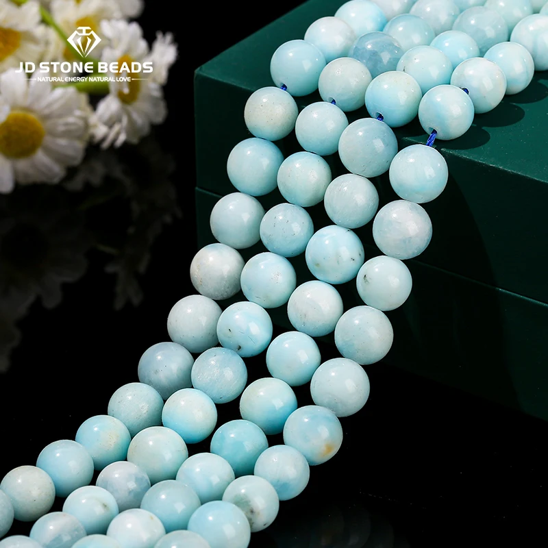 5A High Quality Natural Hemimorphite Beads Round Loose Spacer Mineral Bead 6 8 10mm For Jewelry Making Diy Bracelet Necklace