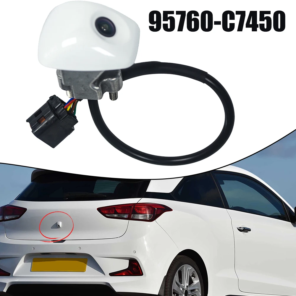 

DC12V White Car Reversing Camera Rear View Backup Camera 95760-C7450 For Hyundai I20 Reversing Camera Car Accessories