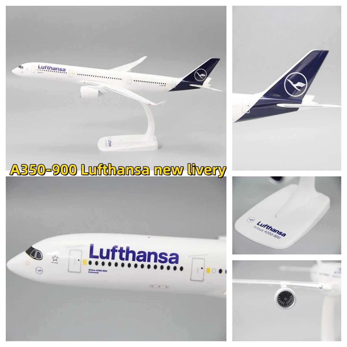 

Масштабный самолет 1/200 A350 A350-900 Люфффанас, новый печеночный самолет, пластик из АБС-пластика, модель самолета, игрушка, собранный подарок авиации