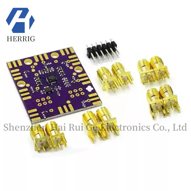 

1PCS 5351B Clock Generator Module Signal Generator Si5351B High Frequency Signal Square Wave Frequency
