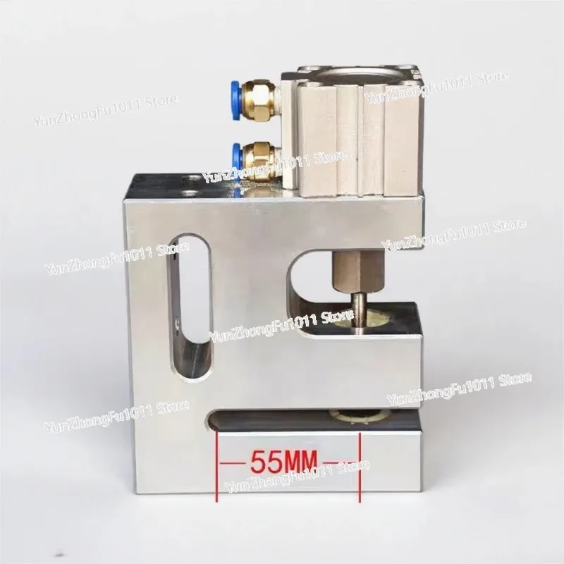

1Pc Depth 55mm Series Pneumatic Hole Puncher For Bag Making Machine Round Hole Punching Suit PVC/PO/OPP/PE/CPE/PPE Materials
