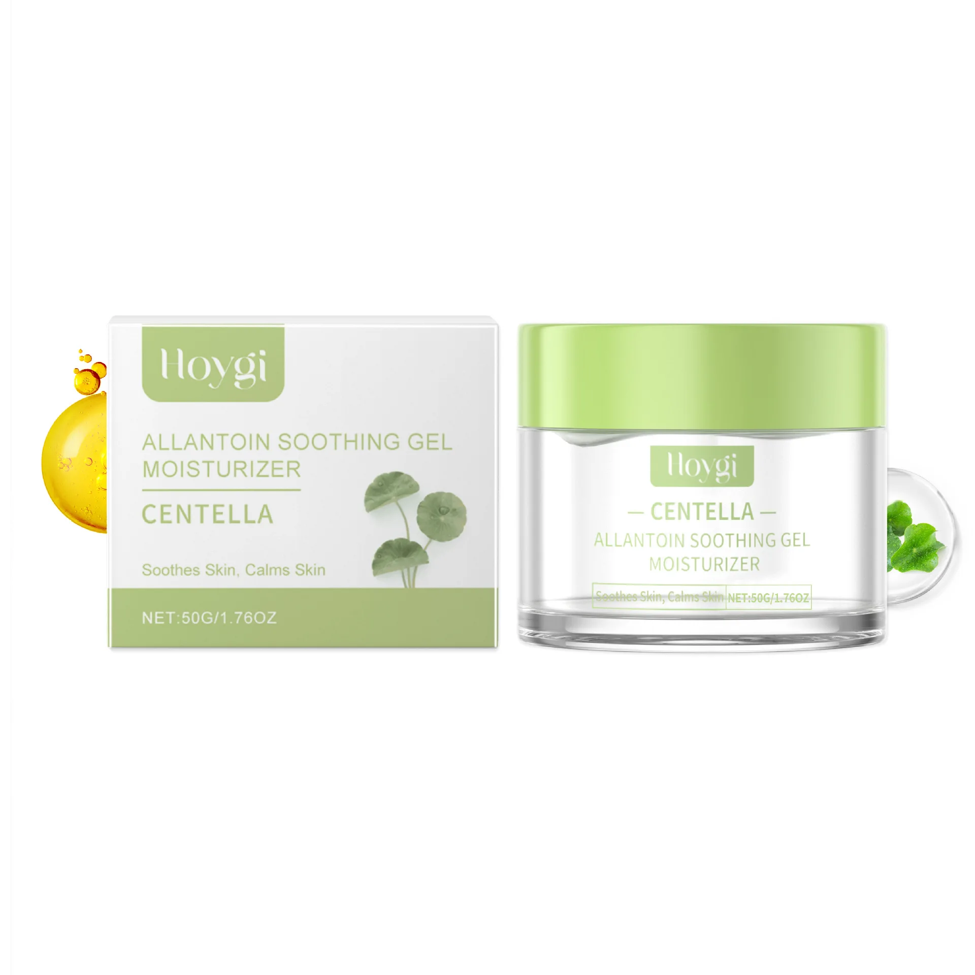 جل ترطيب كينتيللا اسياتيكا ترطيب عميق قفل المياه تعزز إصلاح البشرة مهدئ تحفيز تتلاشى ندبات حب الشباب