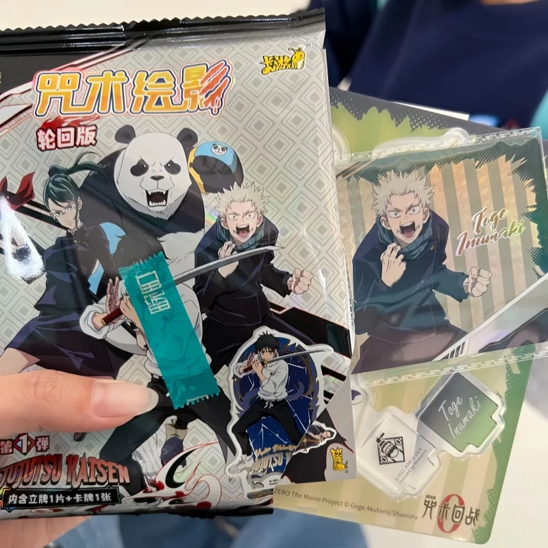 

Kayou Jujutsu Kaisen акриловая фигурка-подставка слепая коробка версия Eiga Rinne Коллекционные карты аниме периферийные украшения подарки для детей