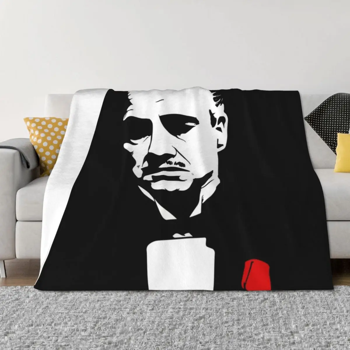

The Godfather Flower Throw Blanket Blankets For Sofas Extra Large Throw Plush Soft Plush Plaid Blankets