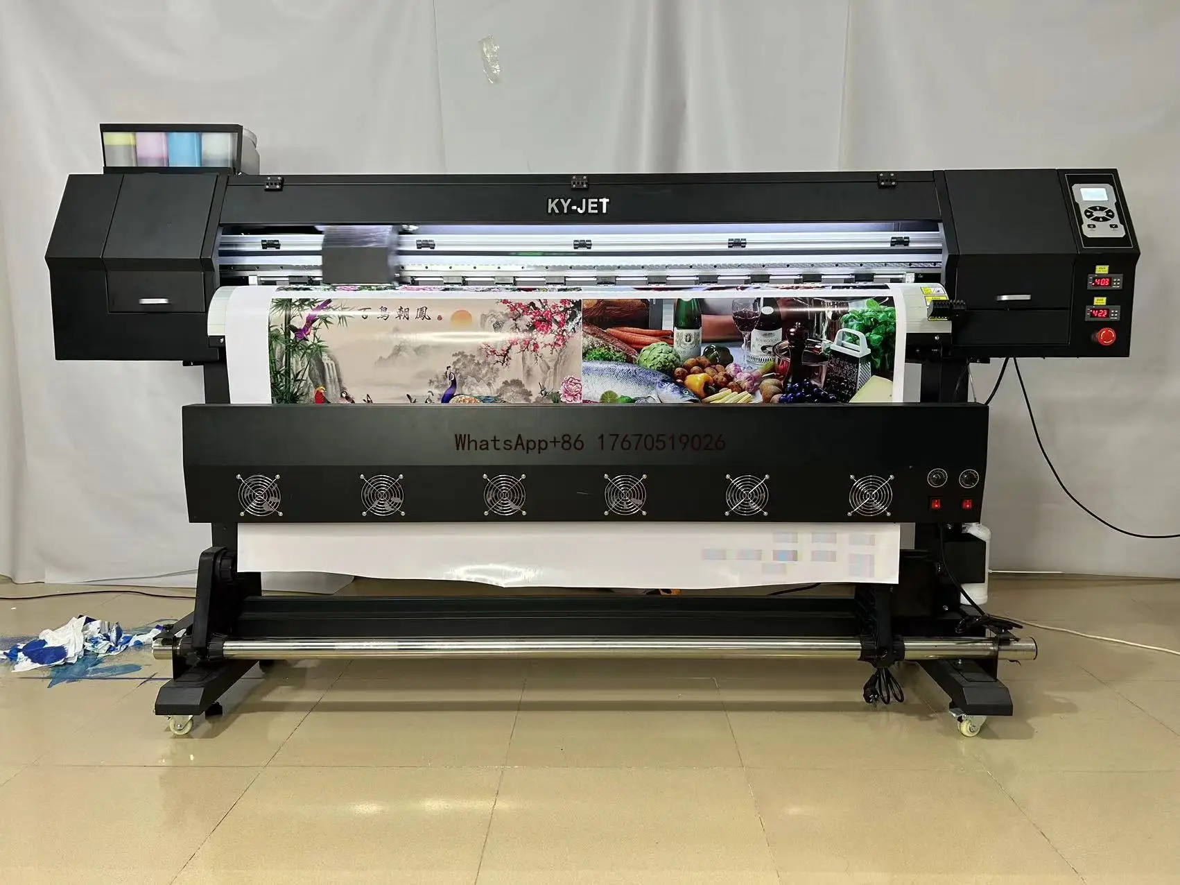 

Широкоформатный струйный принтер 2026-Large format XP600 с 1 печатающей головкой