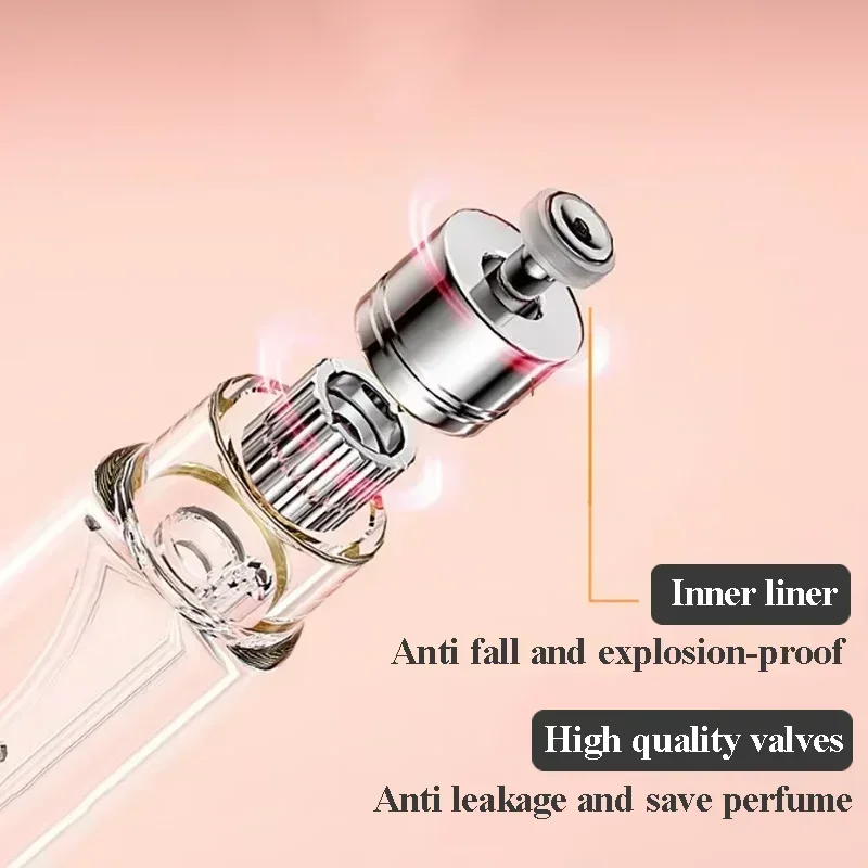 5ml Leather Perfume Atomizer for Travel Portable Liquid Cosmetics Container Alcochol Mini Empty Perfume Refillable Spray Bottles