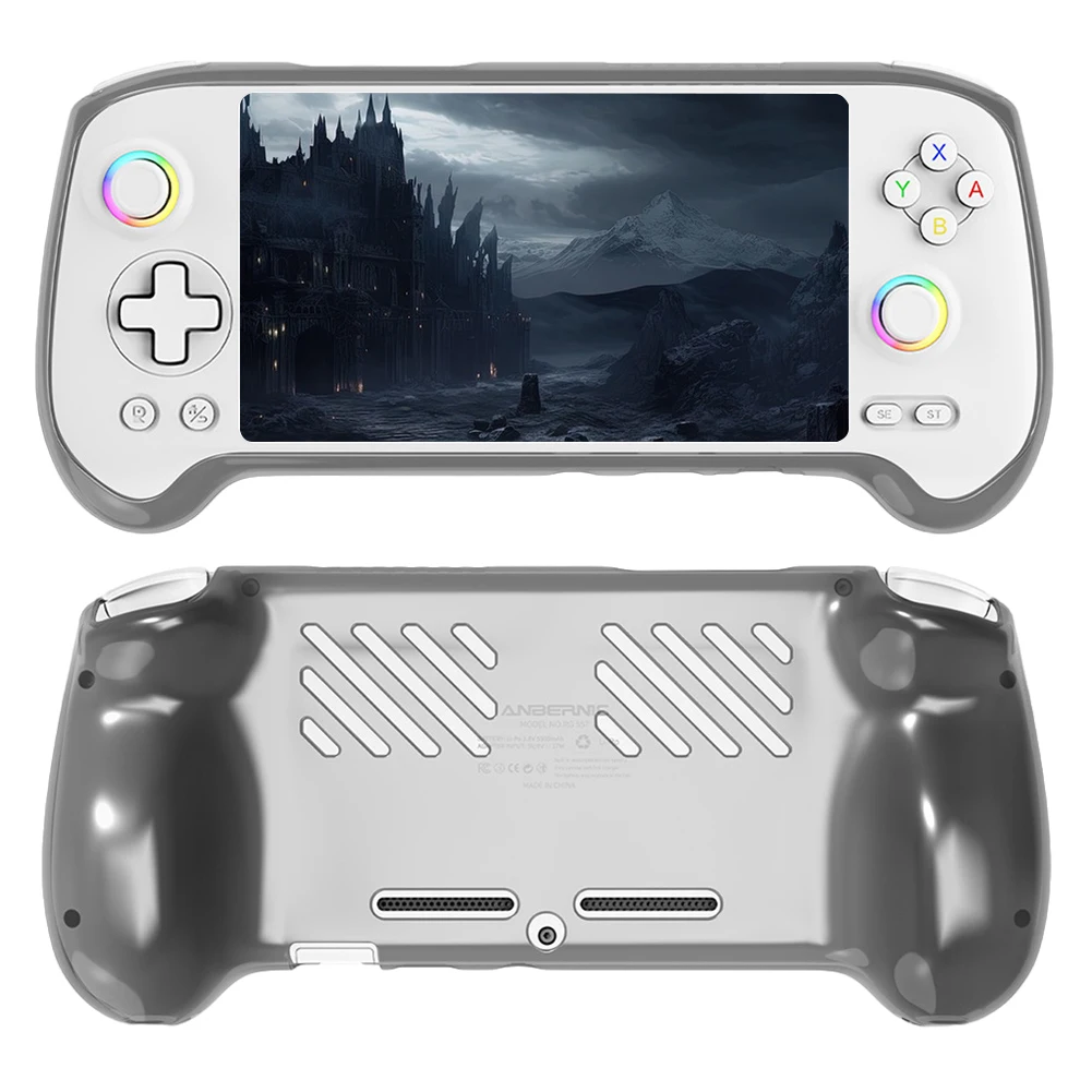 Protective Cover Anti-Scratch Protective Case Shockproof Protective Sleeve for Anbernic RG557 Handheld Game Console