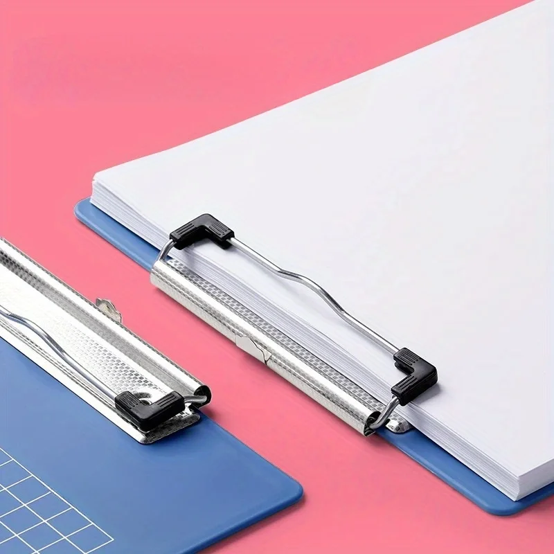 A4 Plastic Plate Holder Paper Clip Write sub-plate holder Clipboards With Ruler scale Menu table Folder