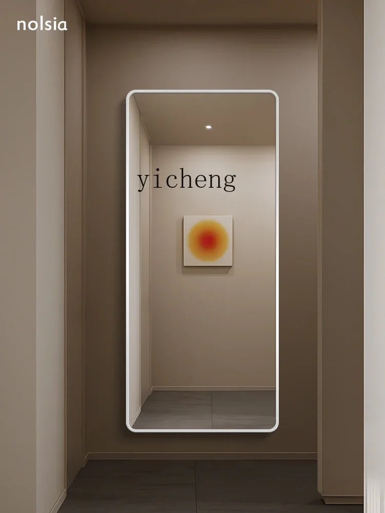 Explosion-Proof Dressing Mirror Wall Hanging Home Full Body Mirror Floor Full-Length Mirror Wall Hanging