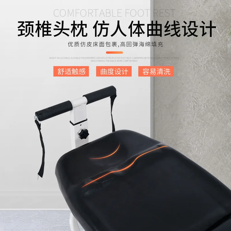 Body Stretching Device Cervical Lumbar And Minor Injurie Therapy Massage Bed Traction Bench