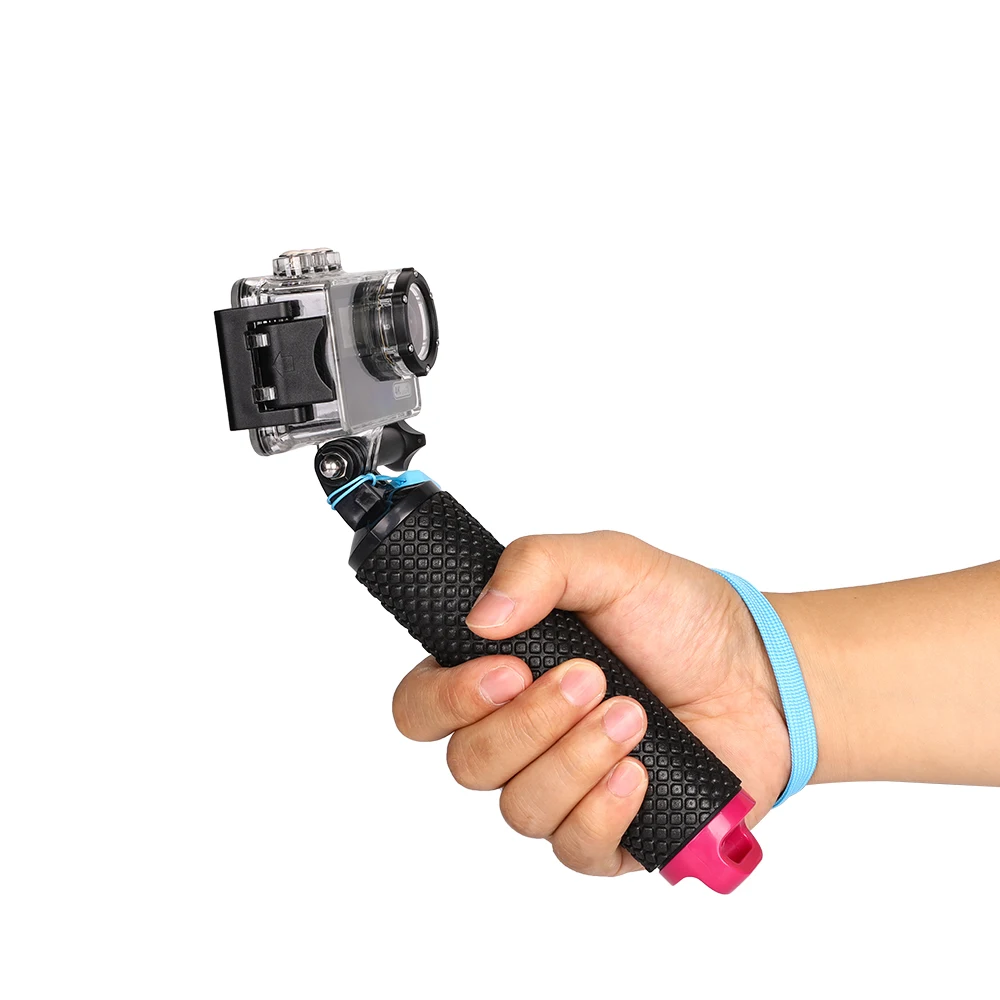 Floating Hand Grip for Go Pro Hero 10 9 8 7 6 5 4 Black for DJI Action Insta360 for Xiaomi Yi 4K Hand Mount Float Accessory