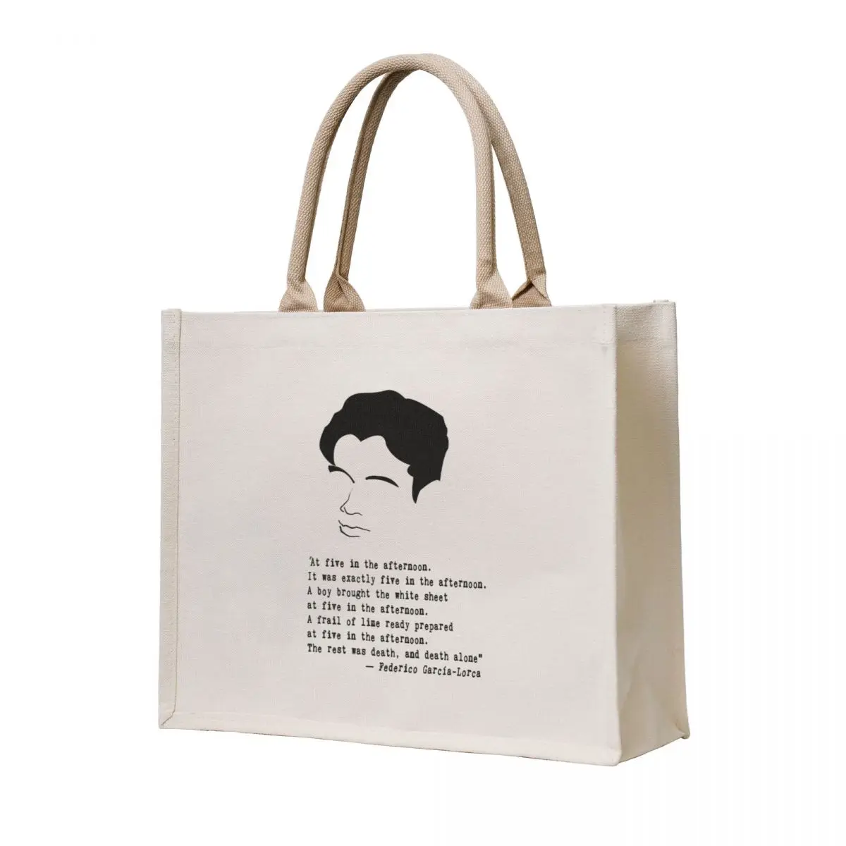 

Federico García Lorca Quote Tote Bag Big bag women tote bag custom shopper bags