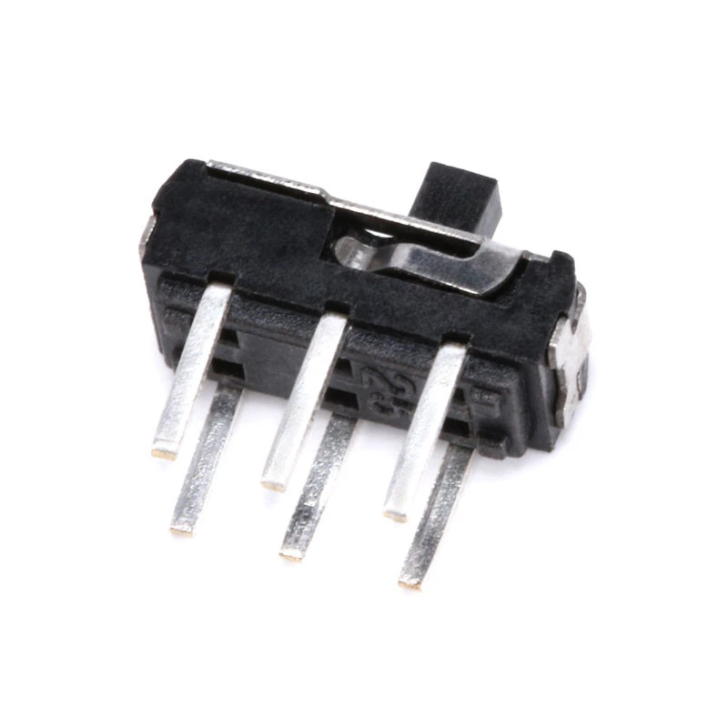 MSS-22D18 Toggle Switches MSS22D18G2 SMT double 6 feet two block MSS-22D18G2 2P2T handle high 2MM SMD Slide Switch DC 12V