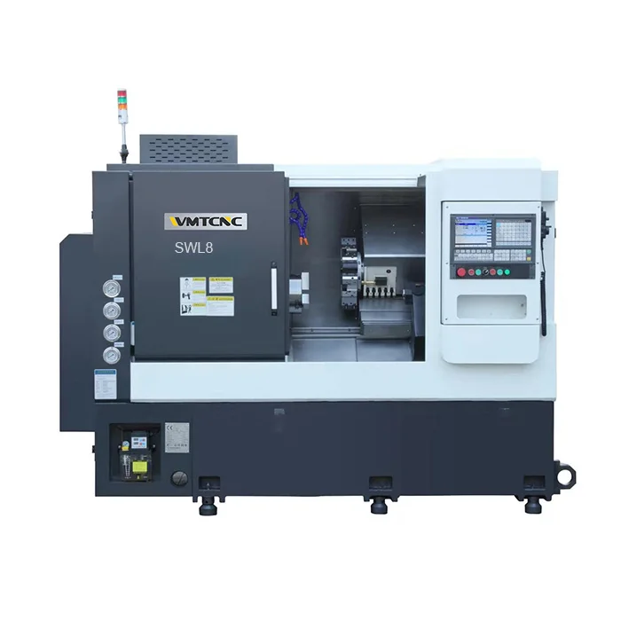 Ariow Parallel Lathe Cnc Torno SWL8 China Cnc Slant Turning Lathe Machine for Metal