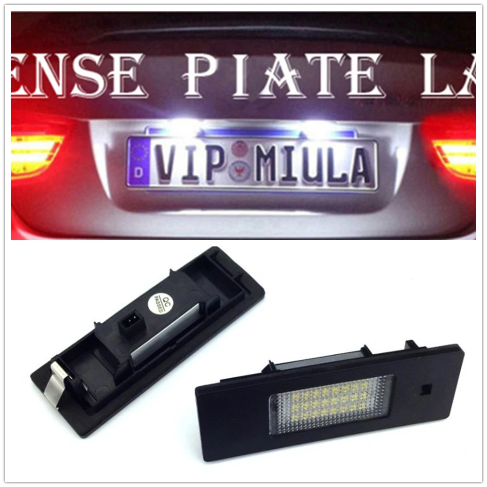 

24LED License Plate Light No Error Lamp For BMW E81 E87 E63 E64 E89 Z4 F20 F21