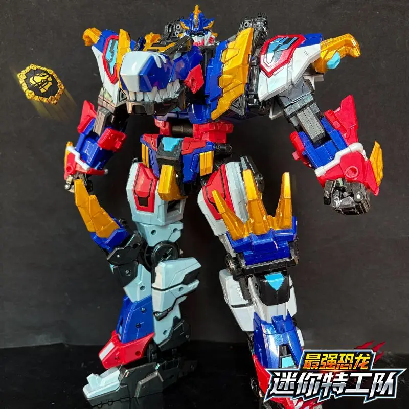 MiniForce Penta X Ranger Transformatie Robot Bot REX KAISER Model Mini Force Vervorming Combiner Action Figure Speelgoed Gift