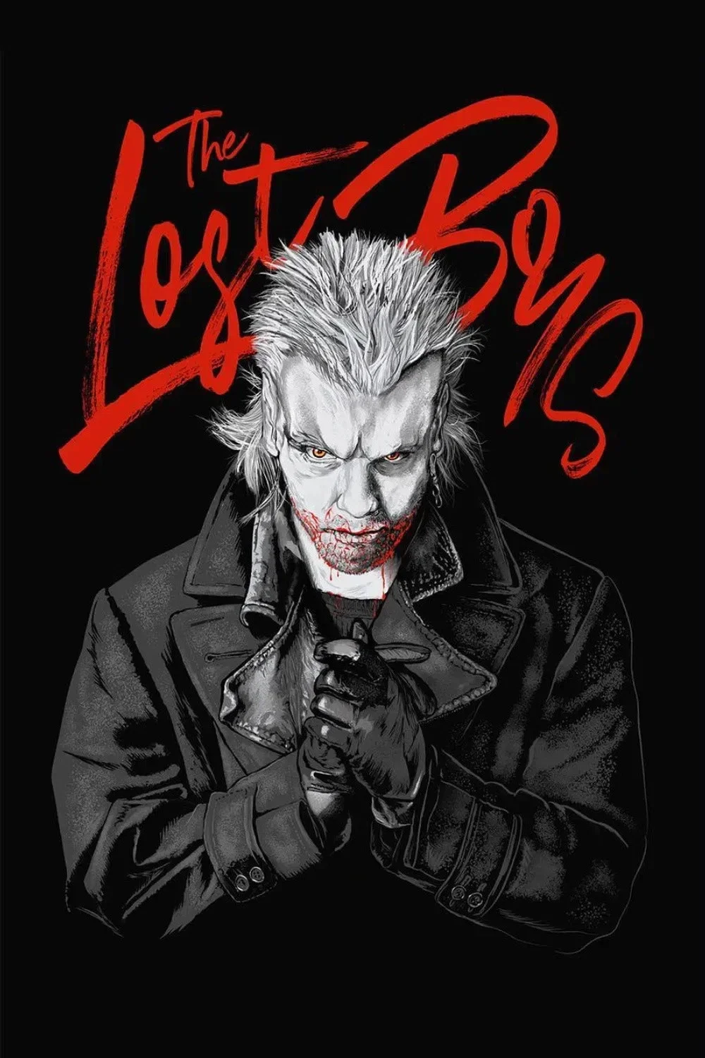 10Style The Lost Boys (1987) Movie Print Art Canvas Poster, For Living Room Decor Home Wall Picture