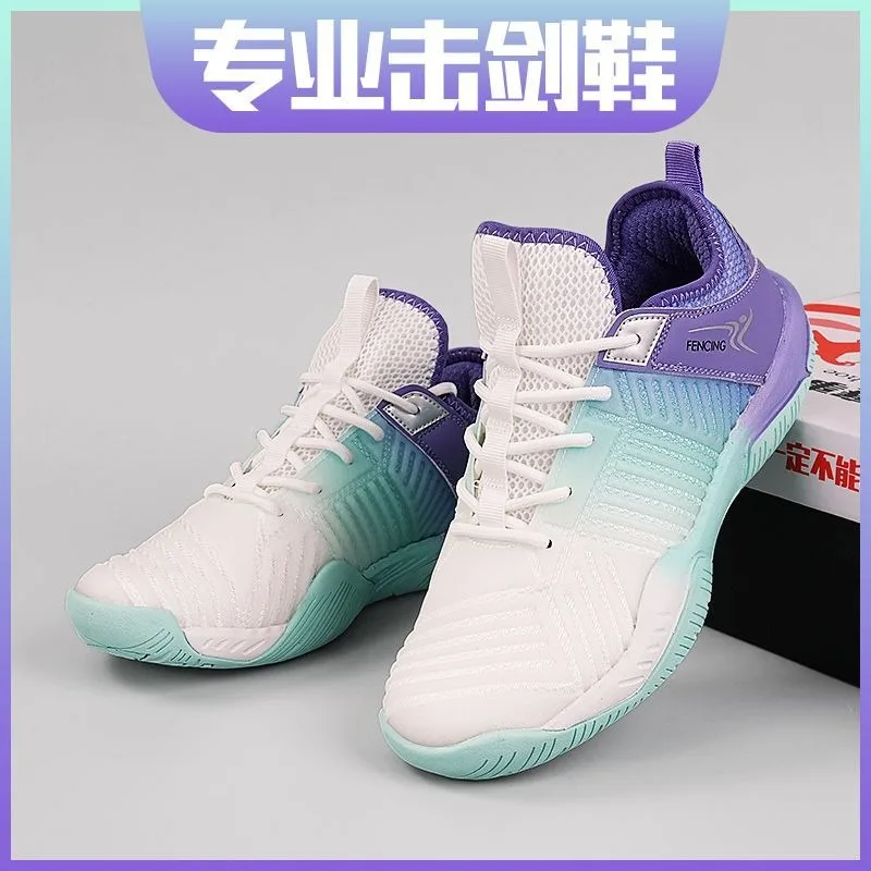 Original Brand Professional Fencing Fitness Shoe Top Quality Indoor Fencing Athletic Shoe Comfortable Anti Slip Fighting Shoe