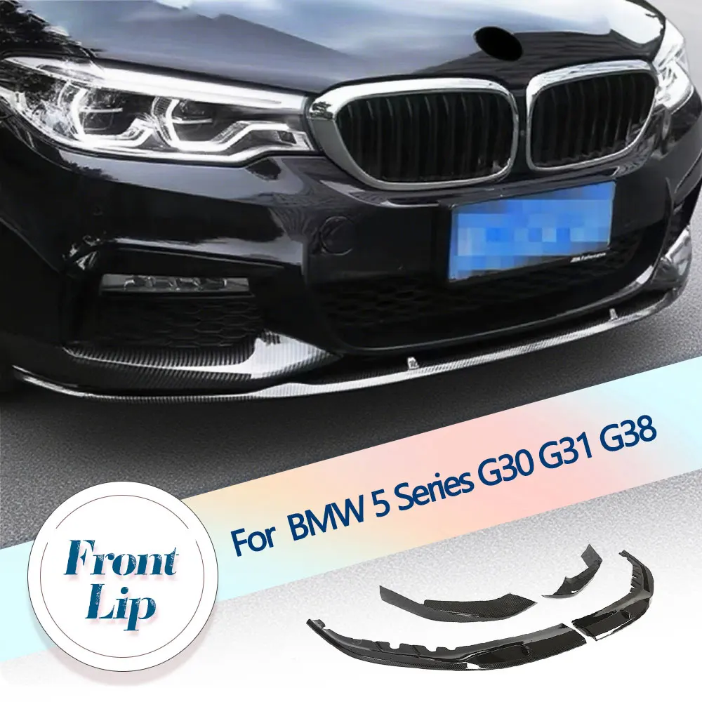 

Front Lip for BMW 5 Series G30 G31 G38 520i 530i 540i 2017-2020 M-Sport ABS Front Splitter Bumper Lower Protector Chin Spoiler