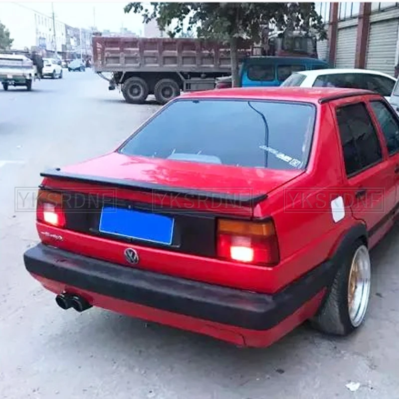 Use For Volkswagen Jetta Mk2 Spoiler 1994--2002 Year FRP Rear Wing ABT Style Accessories Car Refitting