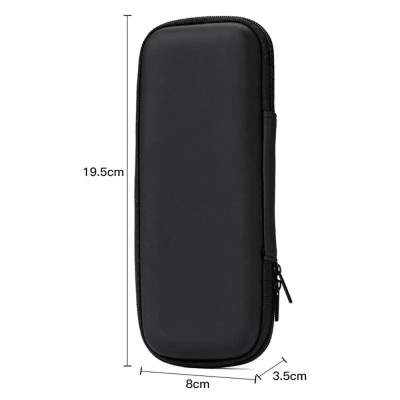 1PC Black EVA Hard Shell Stylus Pen Pencil Case Holder Box Storage Container For Pen Pocket Bag Pen Carrying Protective Sleeve