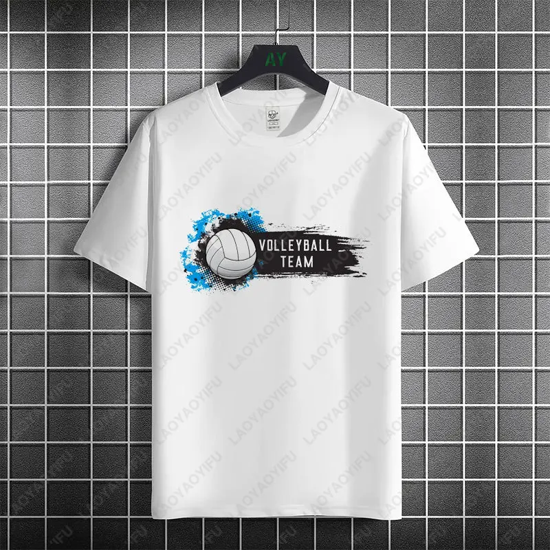 Casual Volley Ball Graphic T-shirt with 