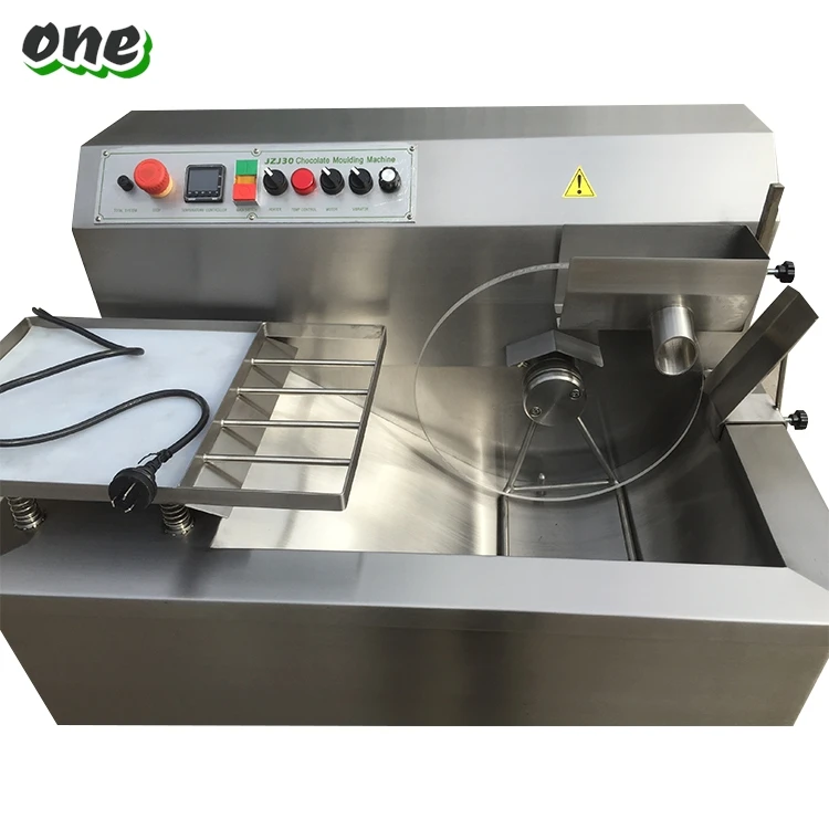 Mould Spread Chocolate Making Dipping Coating Enrobing Tempering Machine Processing Machinery Small Business