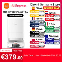 Global Version Xiaomi Robot Vacuum X20 + Voice Control Automatic Dust Collection Whole House Scan Hair Liquid Cleanin