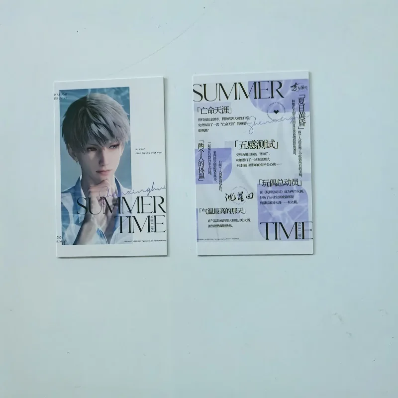 Cartes Druo Love and Deepspace Game, Sylus Zayne 45%, Rafayel Game Characters, HD Photocard, GérCollection Cards, 4 Pcs Set