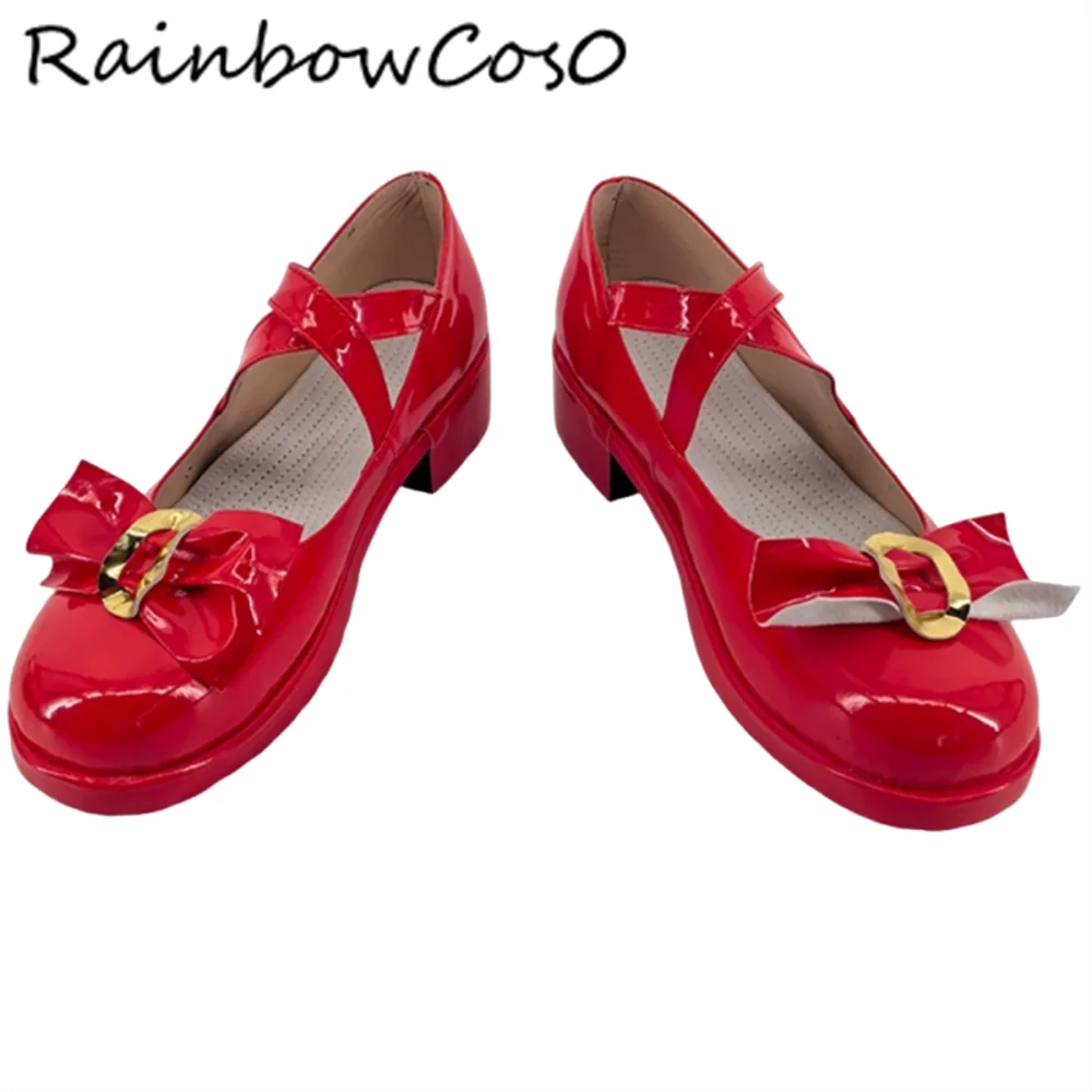 Remilia Scarlet Touhou Project Cosplay Sapatos Botas Jogo Anime Festa Halloween RainbowCos0 W4894