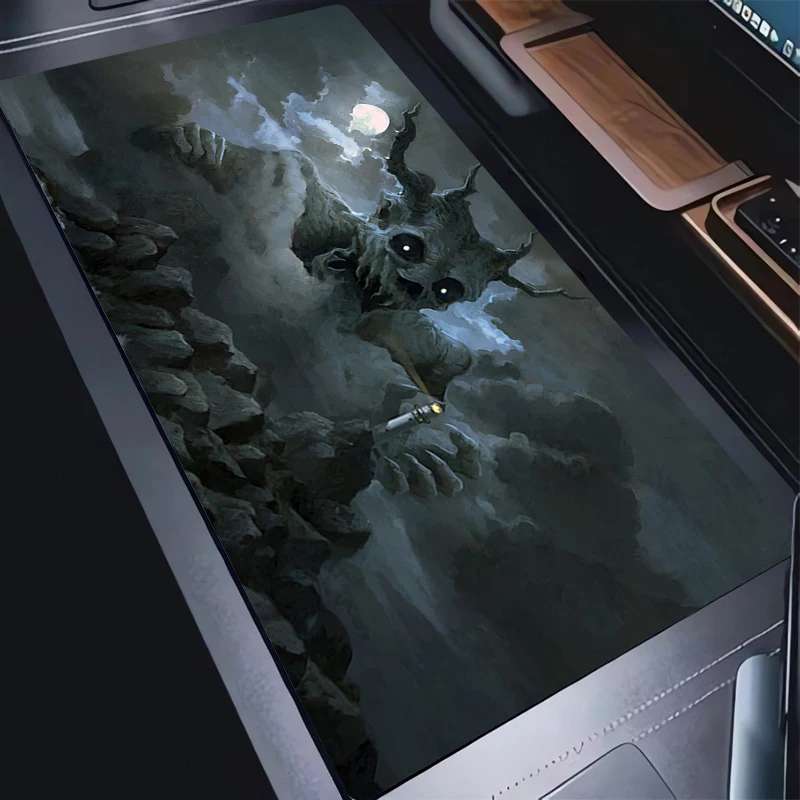 Muismat Laptop Gaming Accessoires Toetsenbord Pad Cartoon Anime Vuurtoren Uitgebreide Desktop Mat PC Kawaii Antislip Gamer Muismat