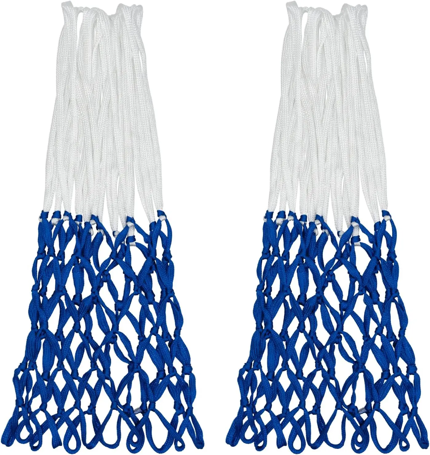 

Basketball Net Replacement, Wear-Resistant Polyester 12 Loops, Fits Standard Hoop, Easy Setup, 2-Pack