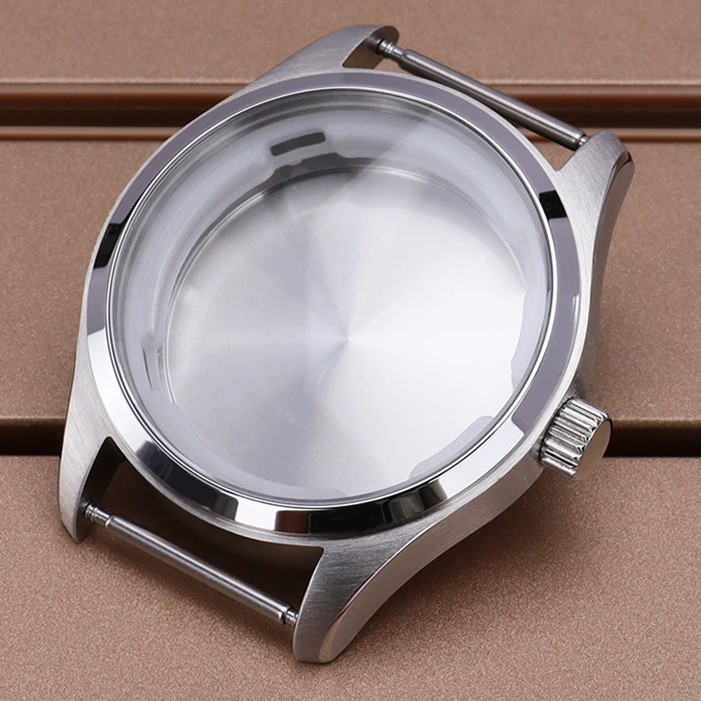 

Pilot 40mm 2824 Watch Case Stainless Steel For NH35 NH36 NH34 ETA 2824 PT5000 st2130 Automatic Movement 33.5-34.3mm Dial Parts