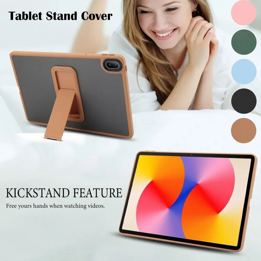 

Matte Tablet Stand Cover Shockproof with Stand Tablet Case Heat Dissipation Wear-resistant for Matepad 11.5/SE 11 inch 2024