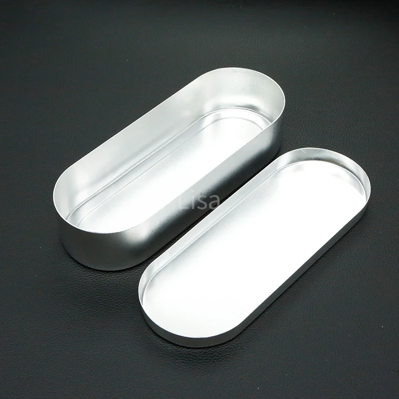 Disinfection Box Aluminum Acupuncture Box Portable Storage Rectangular Needle Box 2ml 5ml 10ml 20ml 50ml