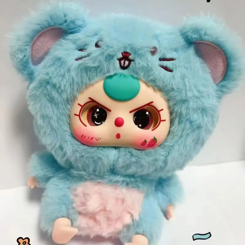 ตุ๊กตาซีรีส์สามตัวแบบสุ่ม ปีนักษัตรที่สิบสอง ของเล่นตุ๊กตาแฟชั่น สามารถสะสมได้ และเป็นของขวัญสำหรับเด็กผู้หญิง