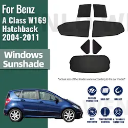 For Mercedes Benz Class A W169 160 180 2004-2012 Car Sunshade Front Rear Windshield Curtain Side Window Sun Shade Visor