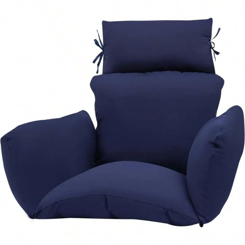 

Подушка для сиденья HOHOBLA LOYALHEARTDY-BTG для подвесного кресла-яйца, 19,7 дюймов, утолщенная, с подголовником