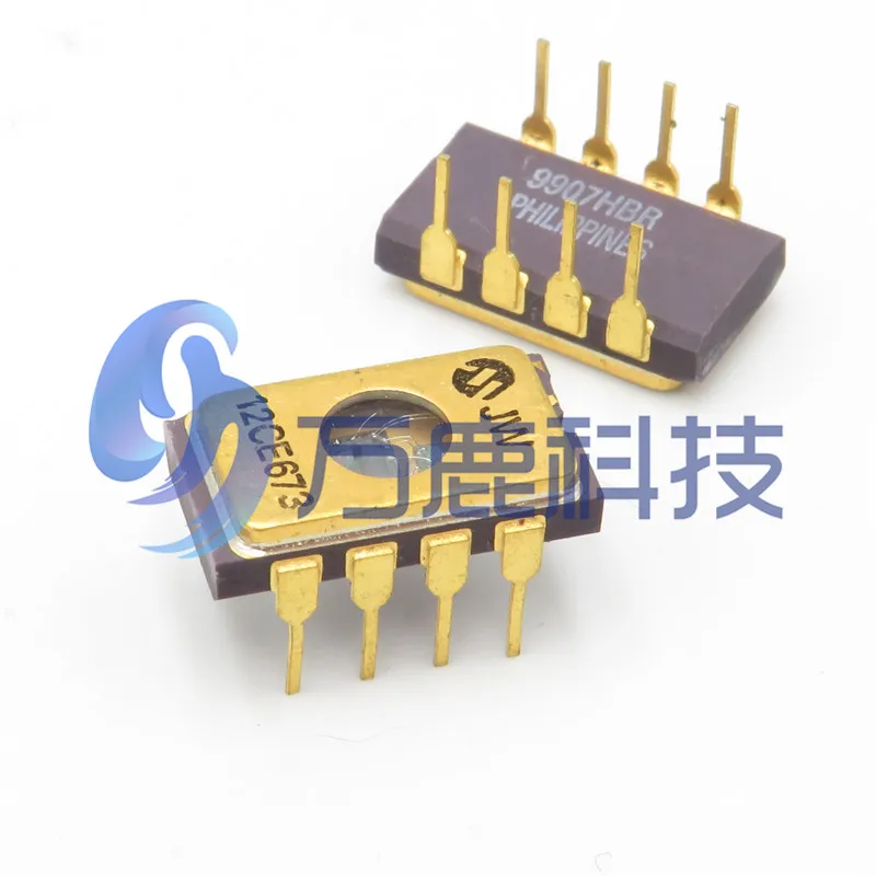 PIC12CE673/JW gold-plated ceramic chip 12CE673 DIP8